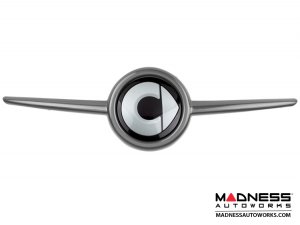 smart fortwo Front Grill Trim - 453 model - w/ smart Emblem - Titania Grey